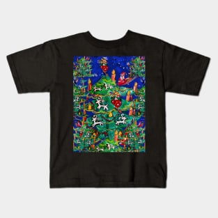 Reindeer Party Kids T-Shirt